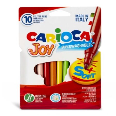 Marcadores Carioca joy caja x 10
